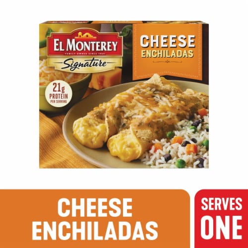 El Monterey® Signature Frozen Cheese Enchiladas Perspective: front