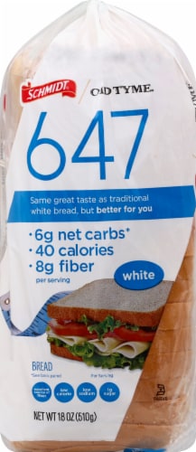 Old Tyme 647 White Bread Perspective: front