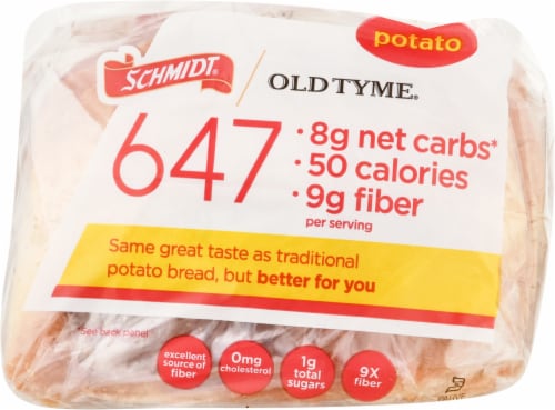 Old Tyme Potato Bread Perspective: front