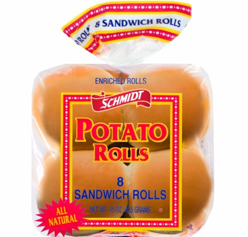 Schmidt Potato Sandwich Rolls Perspective: front