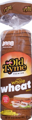 Old Tyme® 100% Whole Wheat Bread Perspective: front