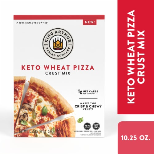 King Arthur Baking Company Keto Wheat Pizza Crust Mix Perspective: front