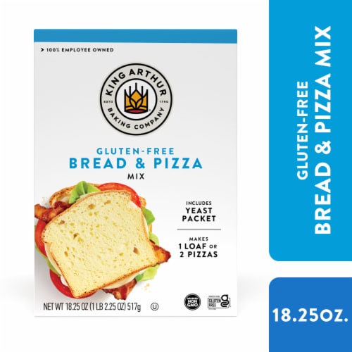 King Arthur Flour Gluten-Free Bread & Pizza Crust Mix, 18.25 oz - Fry’s