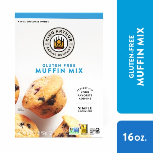 King Arthur Flour Gluten Free Muffin Mix Perspective: front