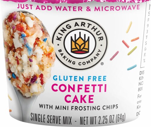 King Arthur Baking Company Gluten Free Single Serve Confetti Cake