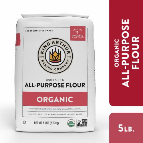 King Arthur Flour Organic All-Purpose Flour Perspective: front