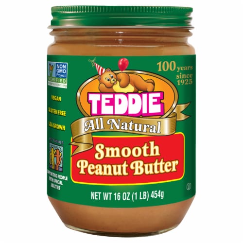 Teddie All Natural Smooth Peanut Butter Perspective: front
