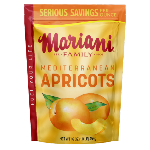 Mariani® Mediterranean Apricots Perspective: front