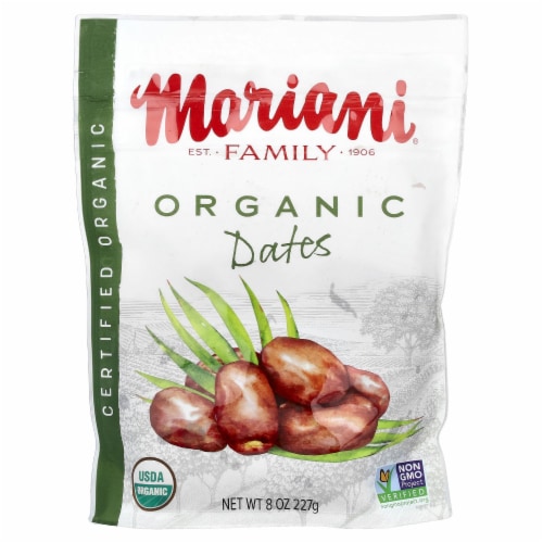 Mariani® Organic Deglet Noor Pitted Dates Perspective: front