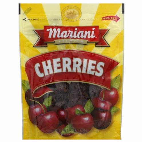 Mariani Cherries Dried Perspective: front