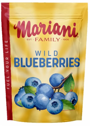 Mariani® Dried Sweetened Wild Blueberries Perspective: front