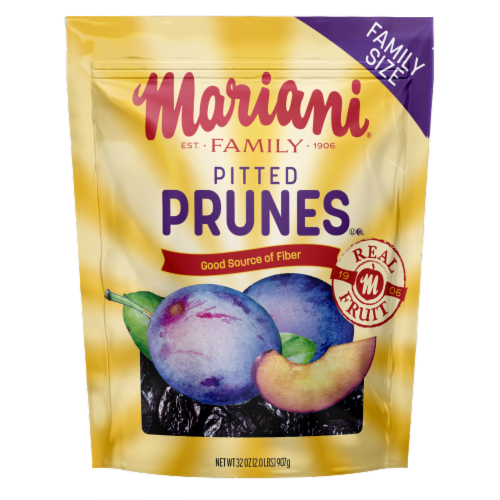 Mariani® Pitted Dried Prunes Perspective: front