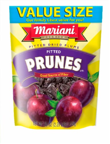 Mariani Pitted Dried Prunes Perspective: front