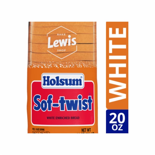 Holsum White Sof-Twist Bread Perspective: front