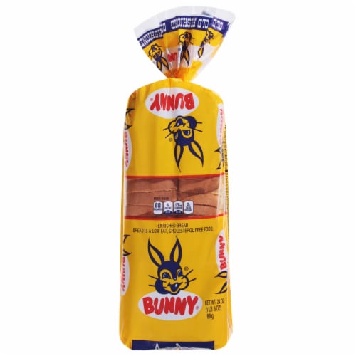 Bunny® Old Fashioned Round Top Enriched White Bread Perspective: front