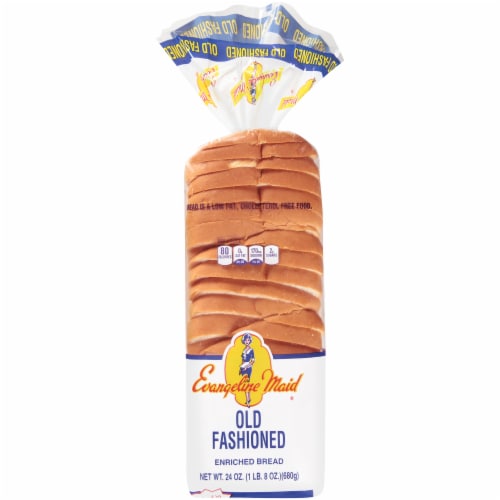 Evangeline Maid® Bakery Old-Fashioned White Bread Perspective: front