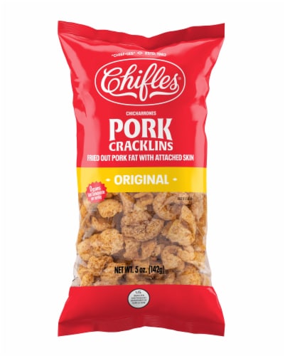 Chifle's® Pork Cracklins Chicharrones Perspective: front