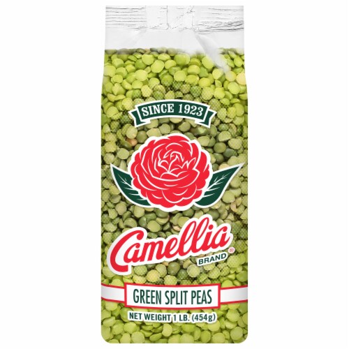 Camellia® Green Split Peas Perspective: front
