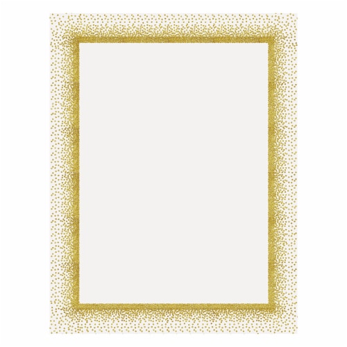 Royal Brites® Ultra-Brite Confetti Foil Poster Board - Gold Perspective: front