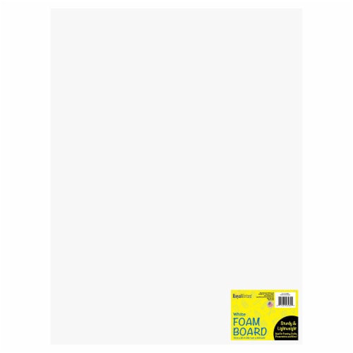 Royal Brites White Foam Board Perspective: front