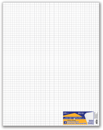 Royal Brites® Grid Poster Boards - 3 Pack Perspective: front