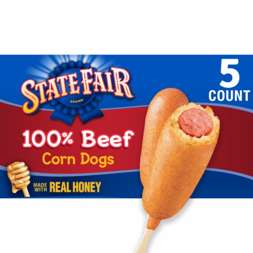State Fair® 100% Beef Corn Dogs Perspective: front