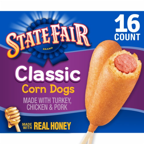 State Fair 2023, P7 Tater twisters and corn dogs from @nevinsconcessi