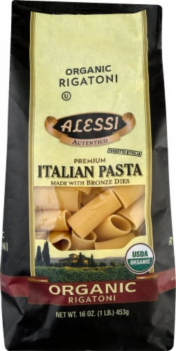 Alessi Organic Rigatoni Perspective: front