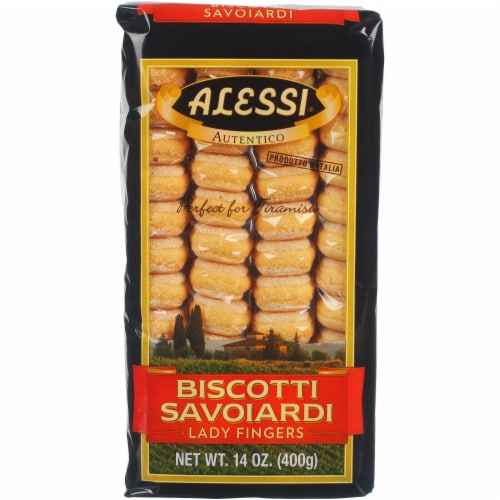 Alessi® Biscotti Savoiardi Lady Finger Cookies Perspective: front