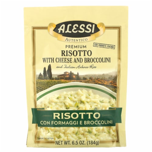 Alessi® Risotto with Cheese and Broccolini Perspective: front