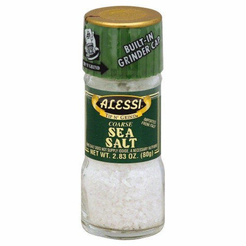 Alessi Coarse Sea Salt Grinder Perspective: front