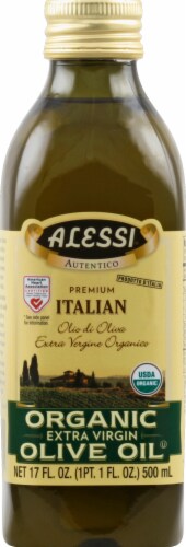 Alessi® Organic Extra Virgin Olive Oil Perspective: front