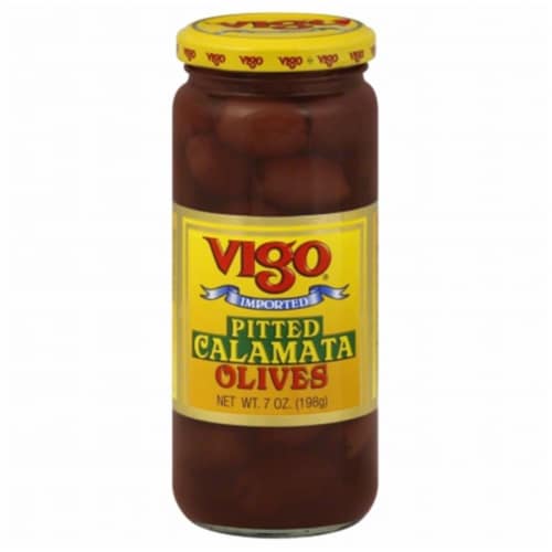 Vigo Pitted Calamata Olives Perspective: front