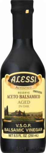 Alessi 20 Year Old Aged in Wood Balsamic Vinegar Perspective: front