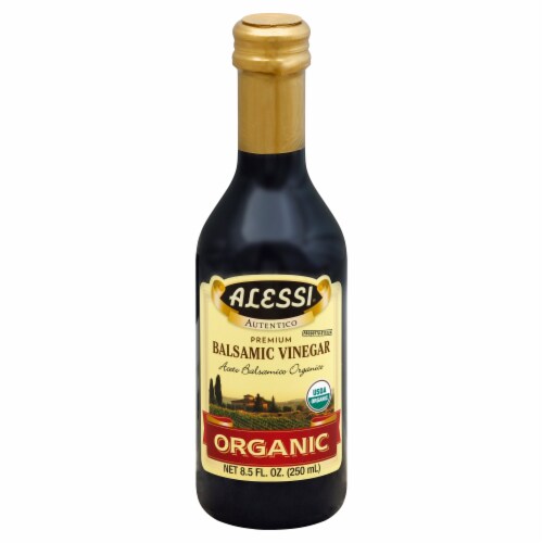 8.5oz. Alessi Organic Balsamic Vinegar Perspective: front