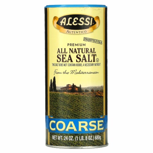 Alessi Coarse Sea Salt Perspective: front