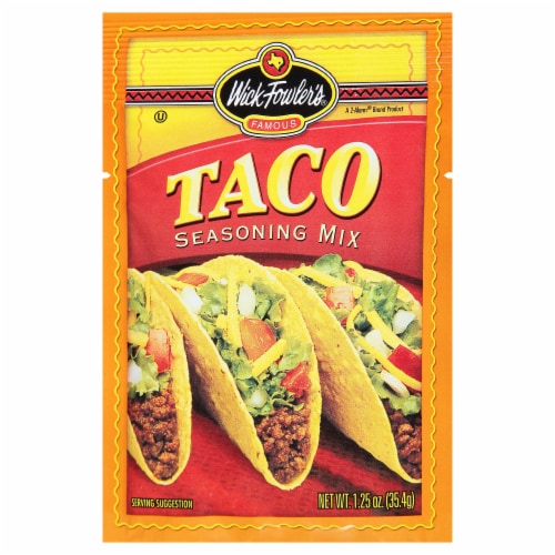 Wick Fowler's® Taco Seasoning Mix Perspective: front