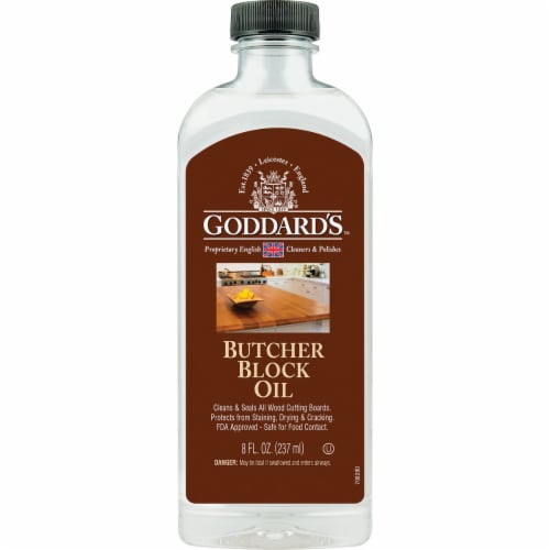 Goddard's 8 Oz. Butcher Block Conditioner Oil 707322 Perspective: front