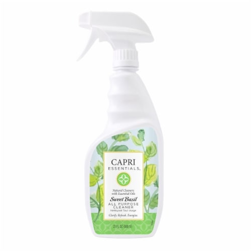 Capri Essentials Sweet Basil All Purpose Cleaner Perspective: front