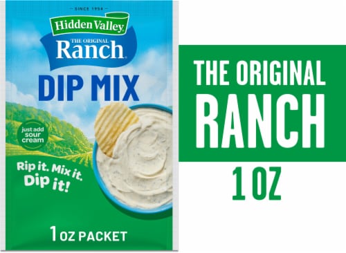 Hidden Valley Original Ranch Dips Mix Packet, 1 oz - Kroger