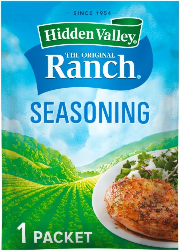 Hidden Valley Original Ranch Salad Dressing & Seasoning Mix Packet Perspective: front