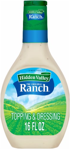 Hidden Valley Original Ranch Salad Dressing & Topping Perspective: front