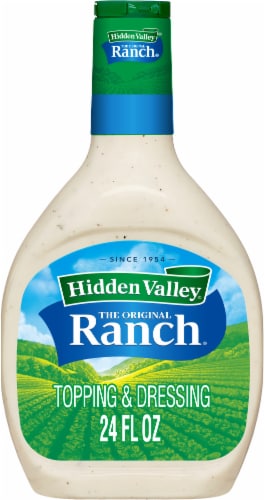 Hidden Valley Original Ranch Dressing Salad Dressing for Quick Meals Perspective: front