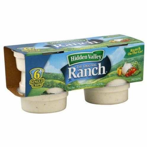 Hidden Valley Ranch Cups Perspective: front