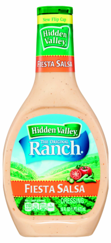Hidden Valley Fiesta Salsa Ranch Dressing Perspective: front