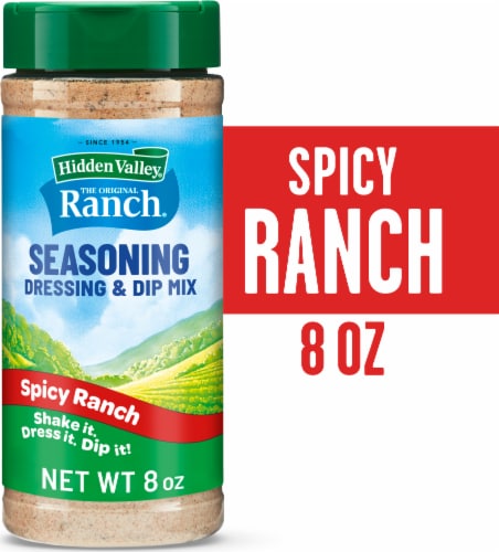 Hidden Valley® The Original Ranch Spicy Seasoning & Salad Dressing Mix Perspective: front