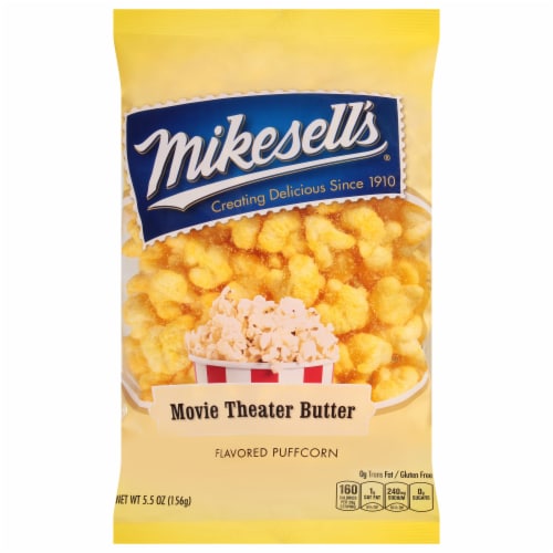 Mikesell's® Movie Theatre Butter Delites Popcorn Perspective: front