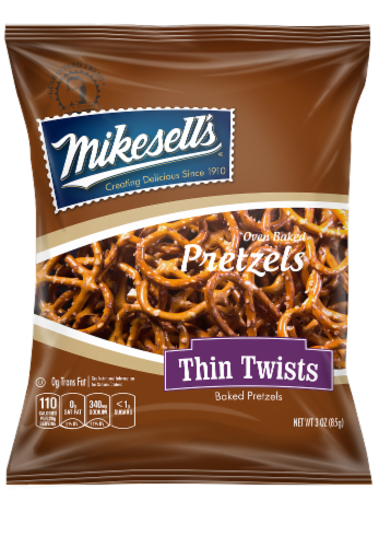 Mikesell's Thin Twists Pretzels Perspective: front