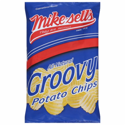 Mikesell's Groovy Potato Chips Perspective: front