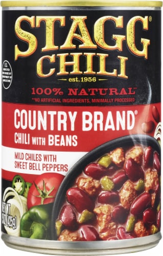 Stagg Chili Country Brand Mild Chili with Beans Perspective: front